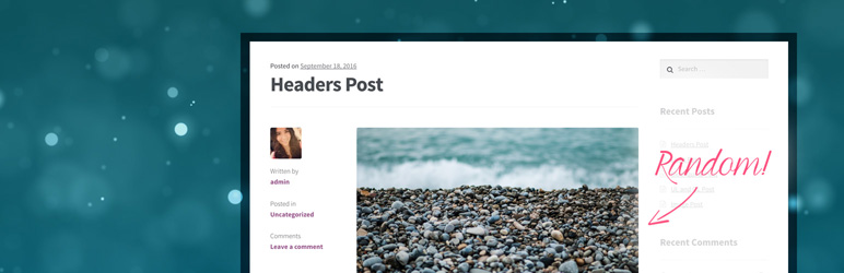 WordPress随机缩略图插件WP Random Post Thumbnails,WordPress随机缩略图插件WP Random Post Thumbnails - 吾搜资源网,WordPress,随机缩略图插件,第2张